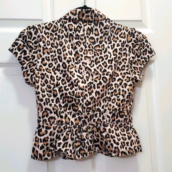 Leopard crop blazer - Picture 5 of 5